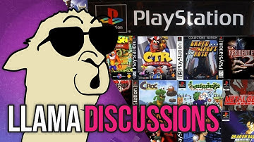 My Collection Of PS1 Games. And about me! 4K PSX Review - Sillyllamaz