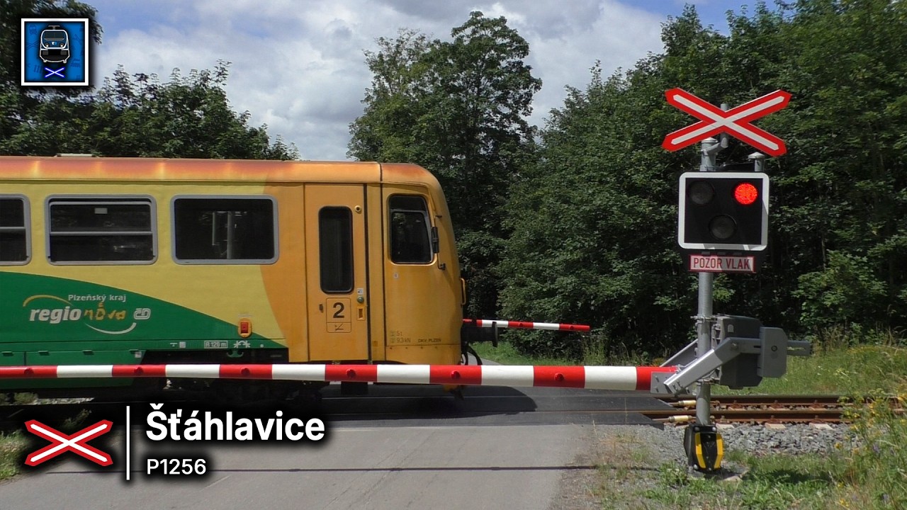 Železniční přejezd ▪ Šťáhlavice #1 || 5.7.2024