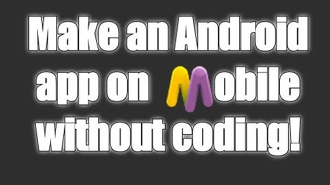 Make an earning Android App on mobile without coding! Export to APK! (Mobeasy App Builder)