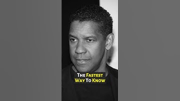 The Fastest Way To Know - Motivational Speech Denzel Washington #motivation   #motivationalspeech