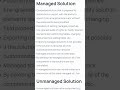 What Is Managed And Unmanaged Solution In Dynamics 365
