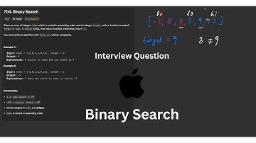 Binary Search - Leetcode 704 - Python