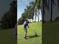 90% air and he hit trees💀 #golf #funny #shorts