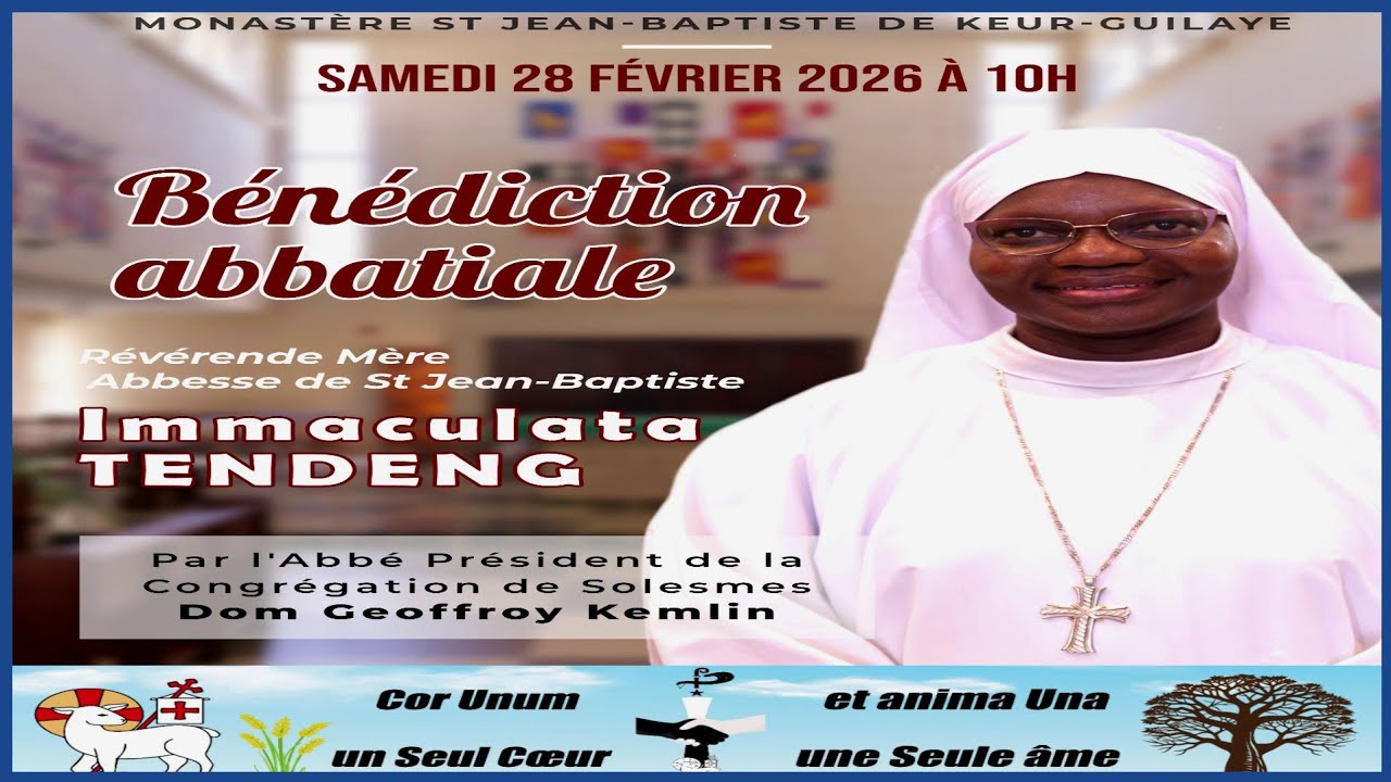 De Djifanghor à Keur Guilaye Sylvie devient Mère Immaculata Ab. st. Jn. de KG Moniales Bénédictines