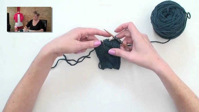 How to Knit Cables Without a Cable Needle » School of SweetGeorgia