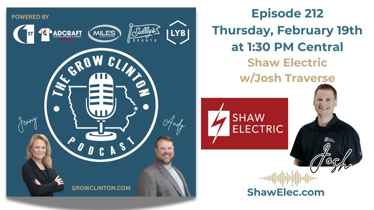 GCP212 - It's ELECTRIC! Featuring Josh Traverse of Shaw Electric