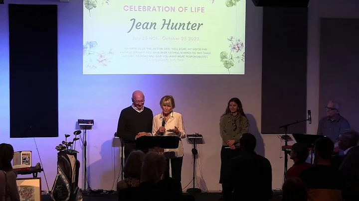 Celebration of Life - Jean Hunter