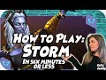 How to Use and Play Storm Pyramid X in Six Minutes or Less | Marvel Contest of Champions