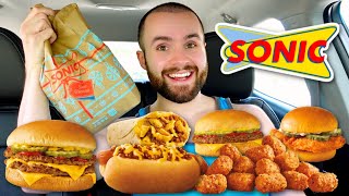 Sonic Drive-In’s NEW $2 + $3 VALUE MENU Review! and BBQ Chip Seasoned Tots!