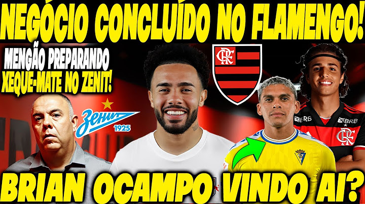FLAMENGO PREPARA "XEQUE-MATE" NO ZENIT PRA CONTRATAÇÃO DE CLAUDINHO! NEGÓCIO TÁ FECHADO NO FLA!