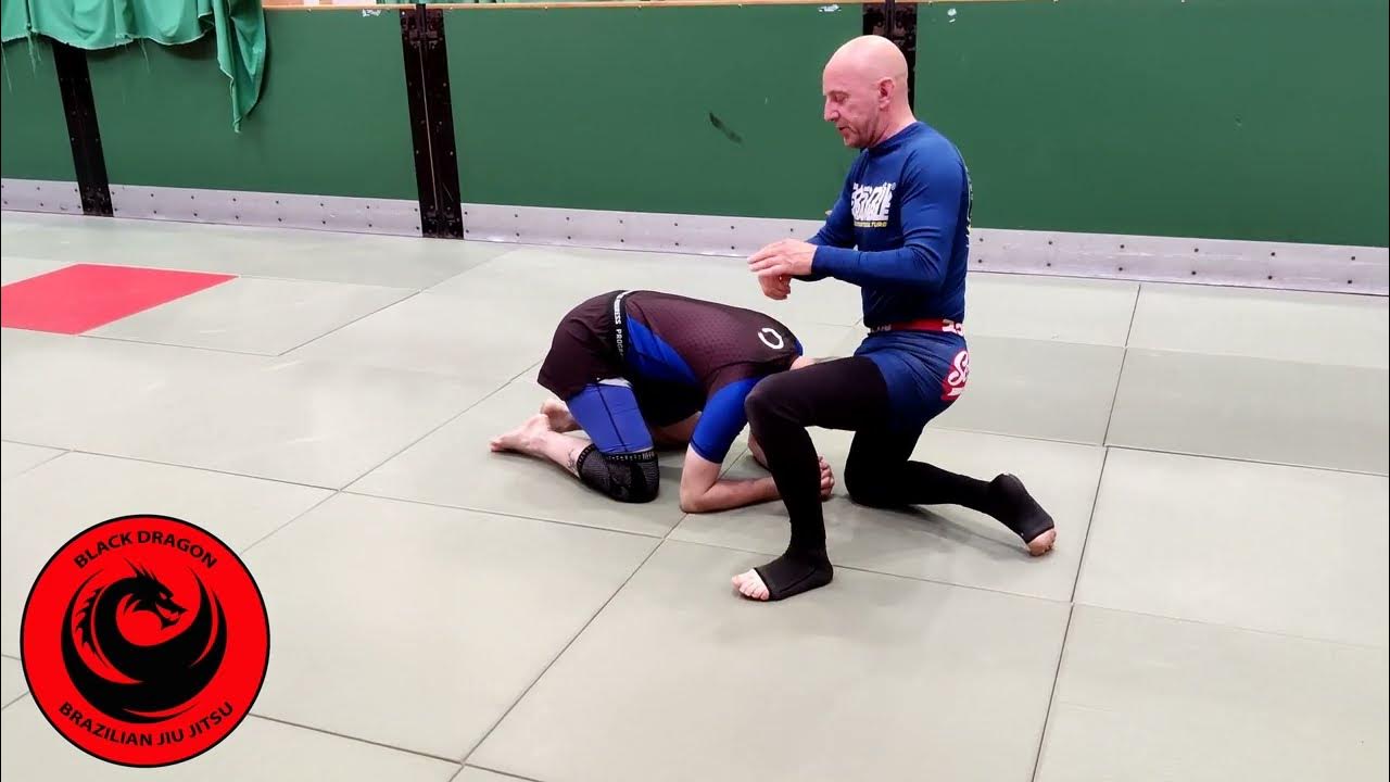 Bradaconda System Front Headlock Position to High Elbow Guillotine