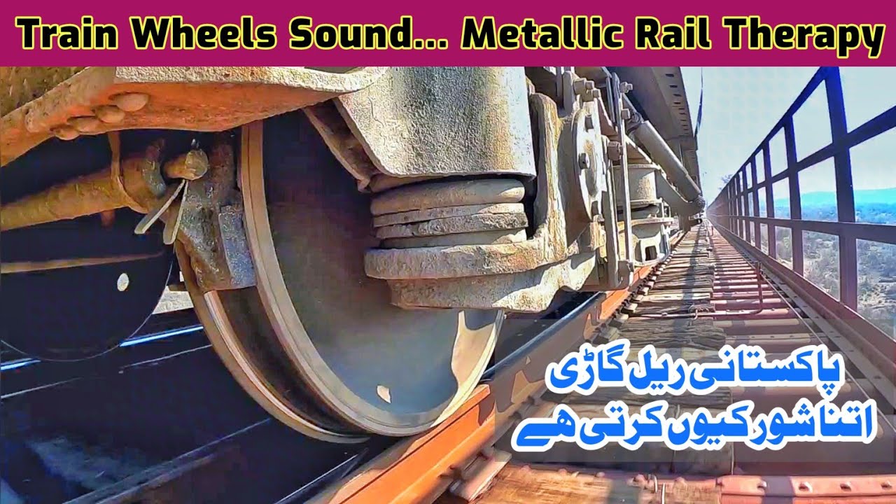 Why trains make noise Metallic Rail Therapy Train Wheels Sound