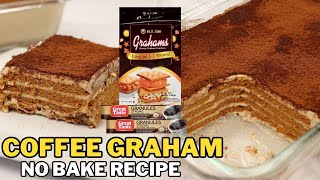 Coffee Graham Float Cake - 5 Ingredients Only