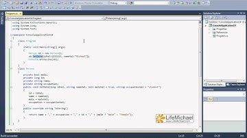 C# Named Parameters