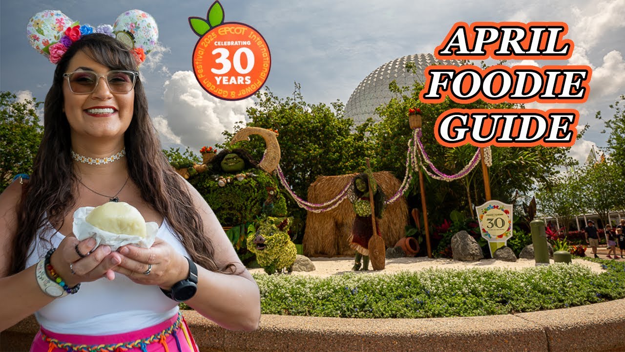 EPCOT Flower and Garden festival April 2025 🦋 - YouTube