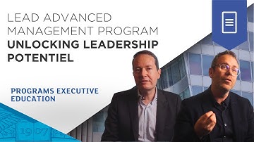LEAD Advanced management Program | Unlocking Leadership Potential | ESSEC Programs
