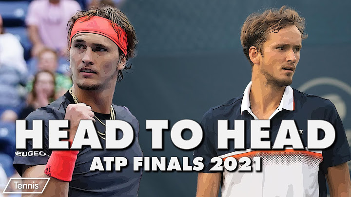 ATP Tour Finals (Championship Match): Alexander Zverev v Daniil Medvedev - Head2Head