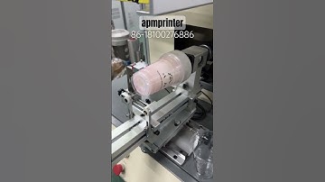 Multi-color plastic cup screen printing machine #apm#cupprintingmachine #cupprinter#cupscreenprinter