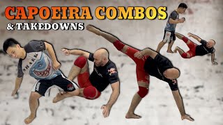 3 kick Capoeira combination for MMA (if your guard sucks, learn BJJ first)