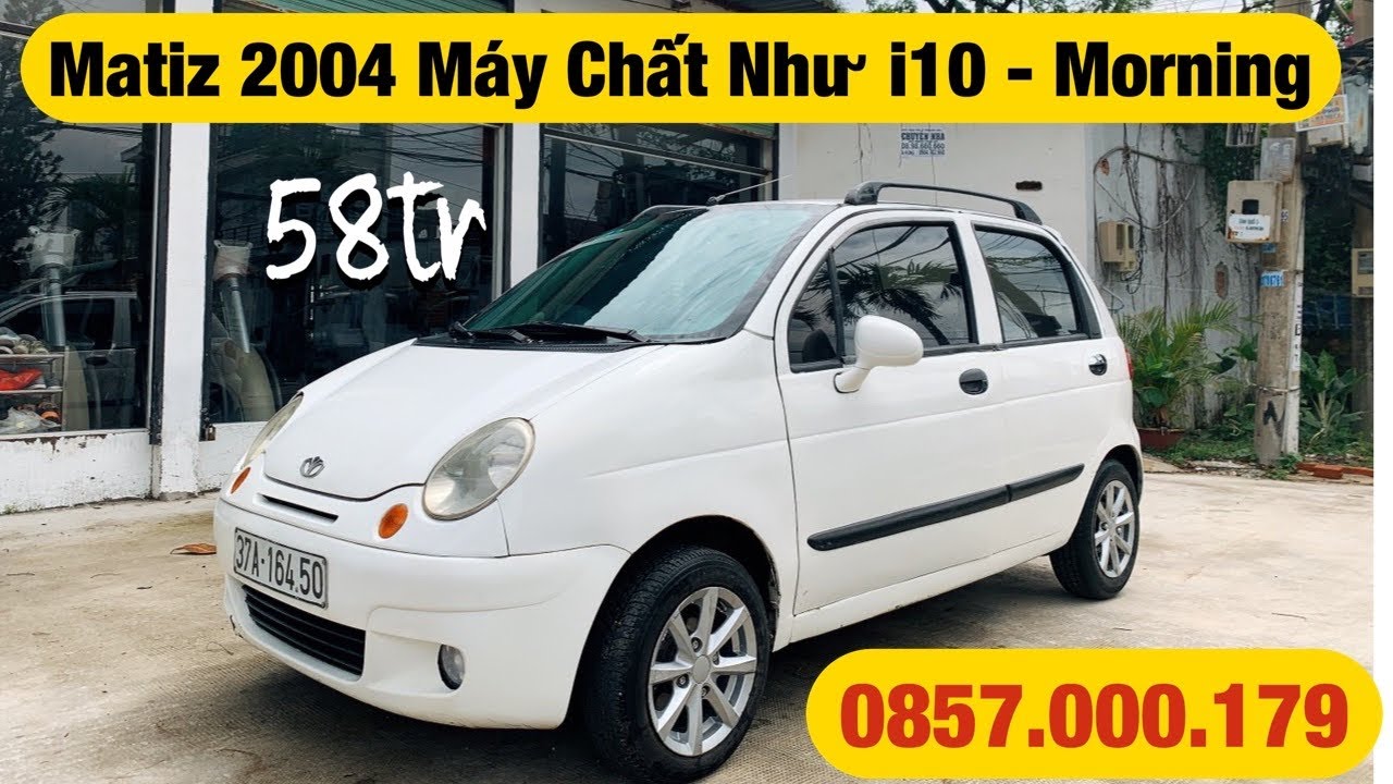 Bán Daewoo Matiz sản xuất 2004 màu trắng