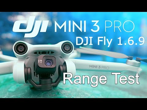 DJI Mini 3 Pro and DJI RC - Range Test Over The Sea With DJI Fly 1.6.9 ...