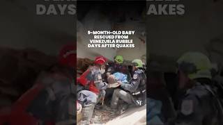 Baby rescued from rubble days after Venezuela earthquakes