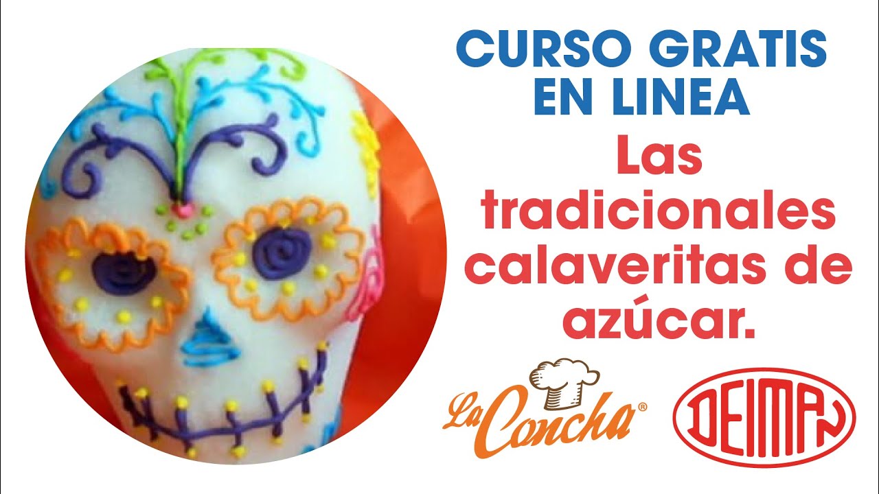 Curso, calaveritas de azúcar
