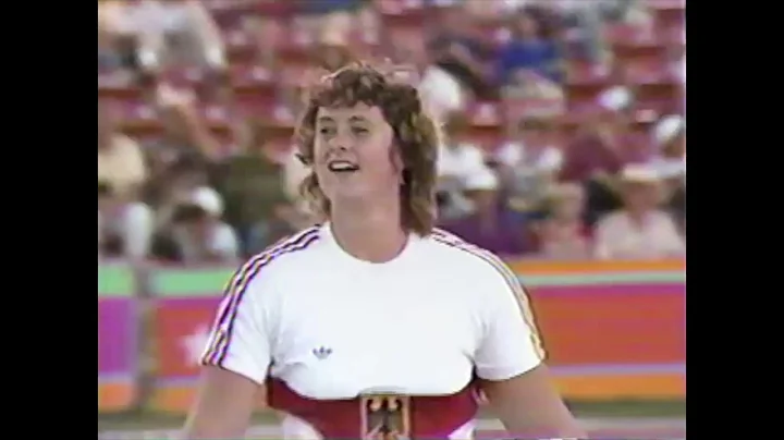 Claudia Losch - Women's Shot Put - 1984 Olympics