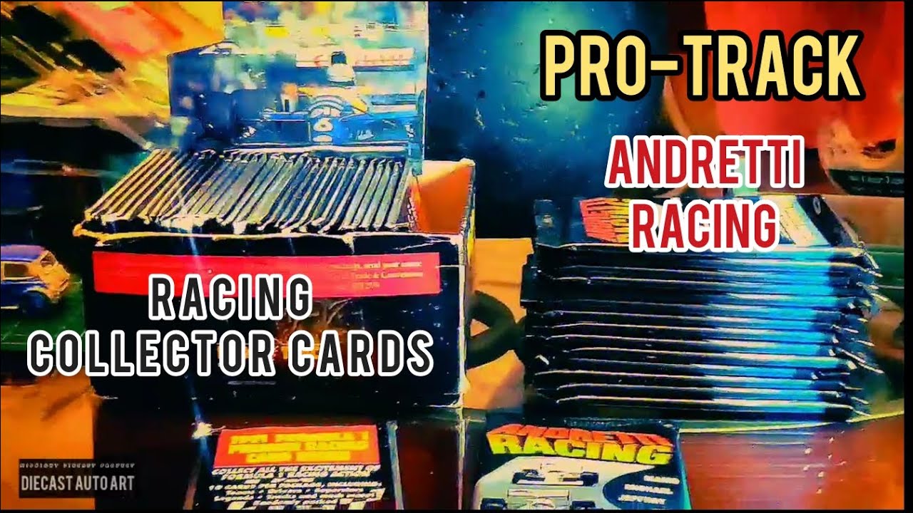 ProTrack & Andretti Racing - Old Collector  Cards Haul PT.1 