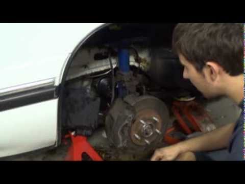 brake line change - YouTube