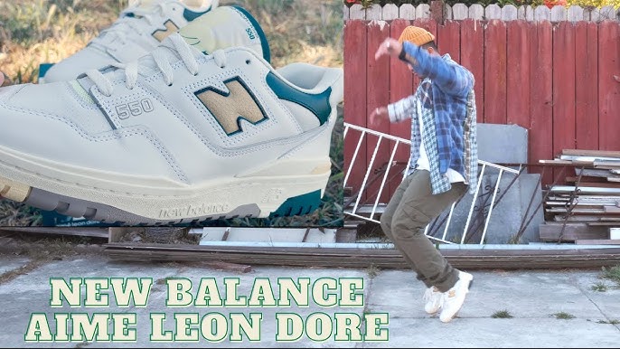 Aimé Leon Dore x New Balance 550 Green Yellow