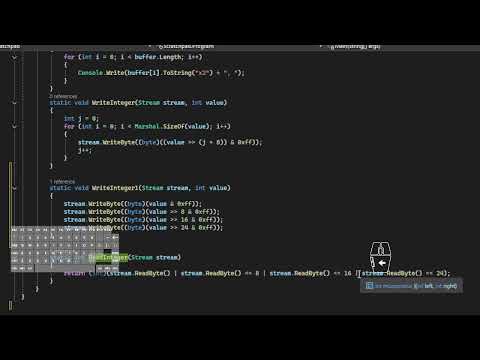 Bitshift operator convert integer to byte array (C#)