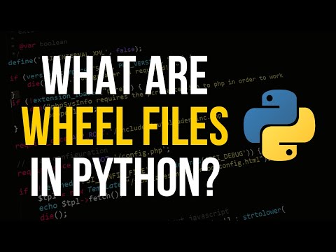 Wheel Files: Packaging Python Applications & Modules