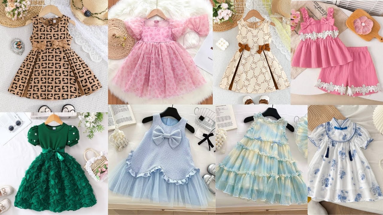 Adorable Baby Girl Summer Dresses New Designs 2026||latest dress designs||baby girl new designs||