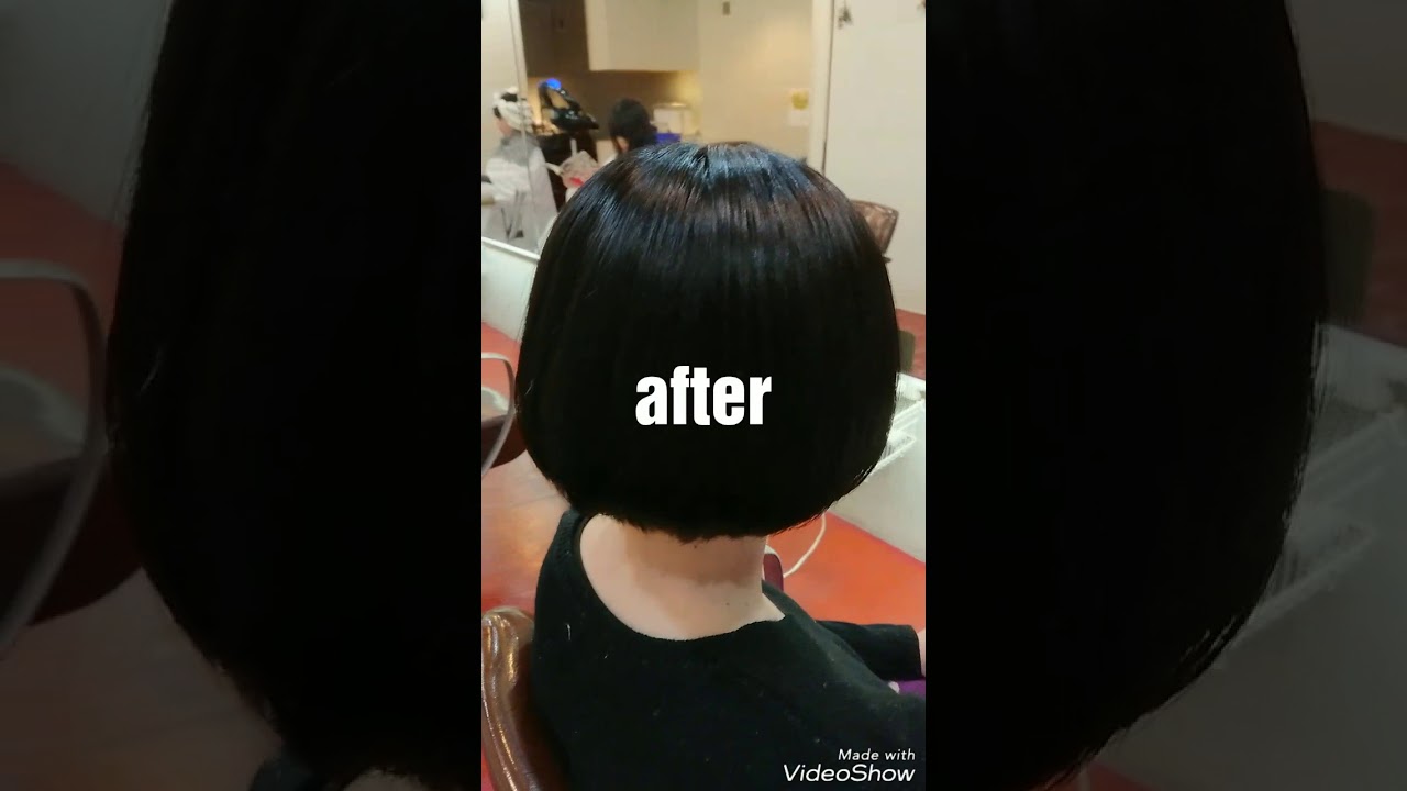 ロングから前下がりボブへ ヘアドネーション Akimoto Youtube ロングから前下がりボブへ ヘアドネーション Akimoto Youtube