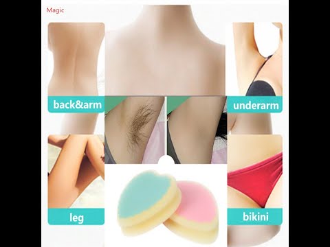 Посылка из Китая распаковка № 148 Волшебная губка для удаления волос, безболезненная Посылка из Китая распаковка № 148 Волшебная губка для удаления волос, безболезненная