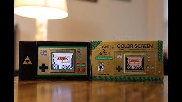 The Legend of Zelda Game and Watch | Unboxing + Review