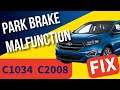 Ford Edge Park Brake FAILED! Here’s How I Fixed C1034, C2007 &amp; C2008