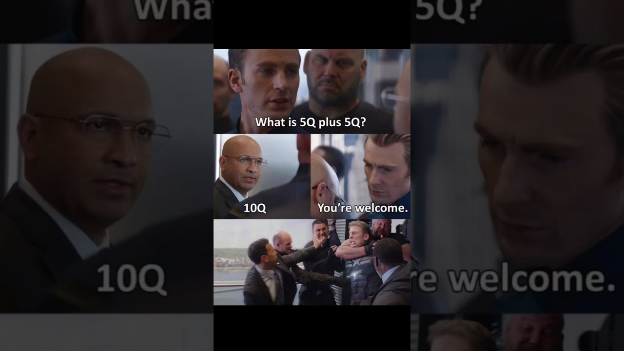 What If 5Q 10Q You Re Welcome DadJokes Wordplay