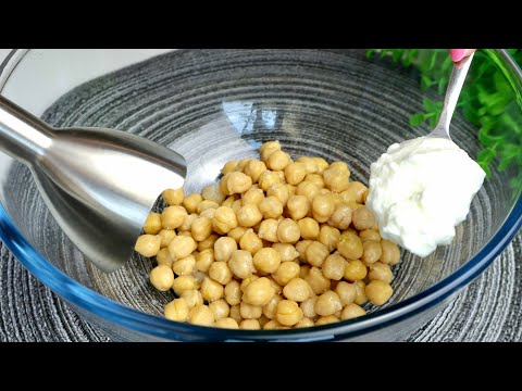 BREAK chickpeas with yoghurt! No yeast! Incredibly delicious lavash recipe in 10 minutes!