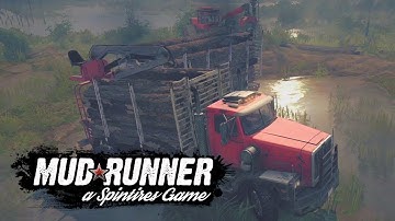 Spintires: Mudrunner | American Wilds DLC | Hardcore Grizzly Creek Part 4