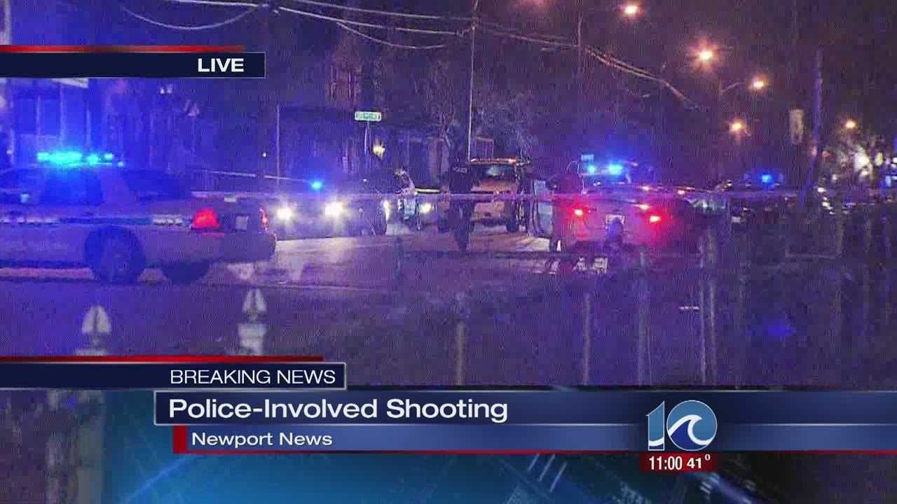 Newport News police involved in shooting after serving warrant - YouTube