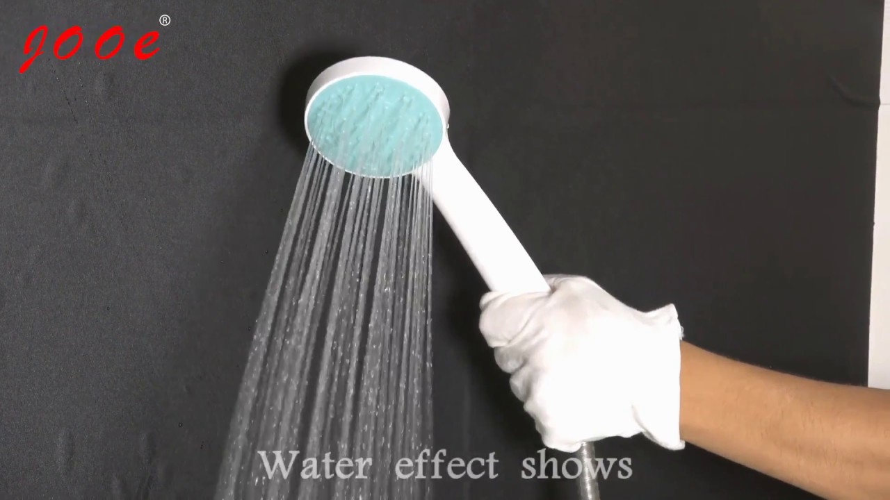 How to use the handheld shower head YouTube