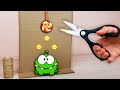 Cut the Rope in Real Life - How to Make from Cardboard DIY