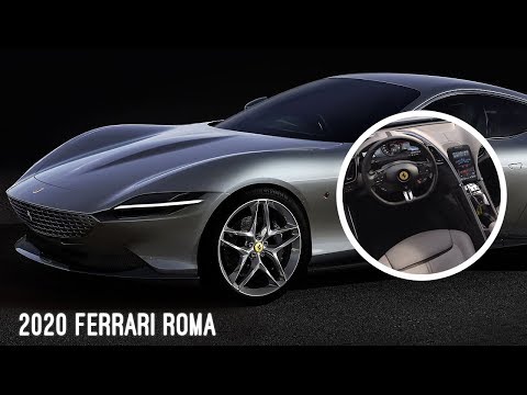 2020-ferrari-roma-|-gorgeous-super-car-|-interior-&-exterior-unveiling