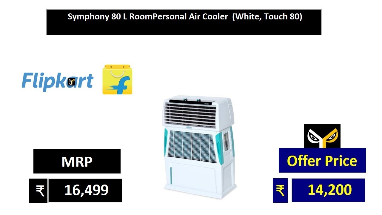 symphony touch 80 80 litre air cooler