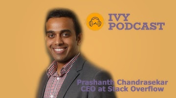 Prashanth Chandrasekar - CEO at Stack Overflow