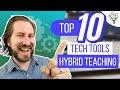 Top 10 Tech Tools for Hybrid Teaching