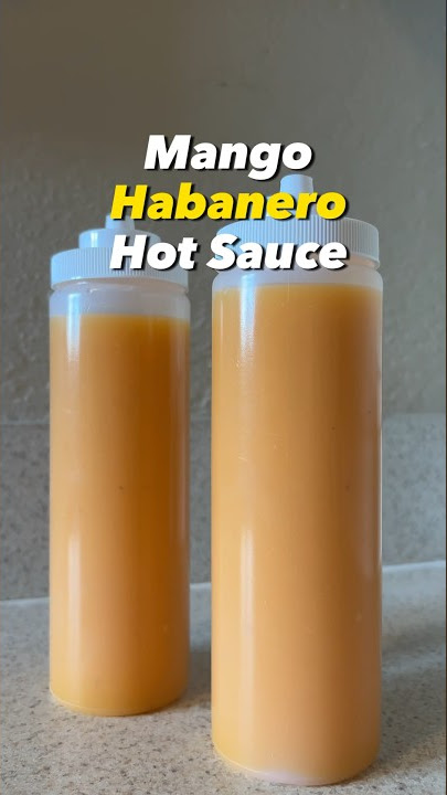 Mango Habanero Hot Sauce!