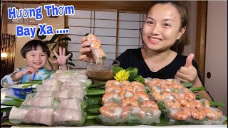 Fragrant Entire Village With Rolled Shrimp Salad With Dipping Sauce and Shrimp Sauce # 536